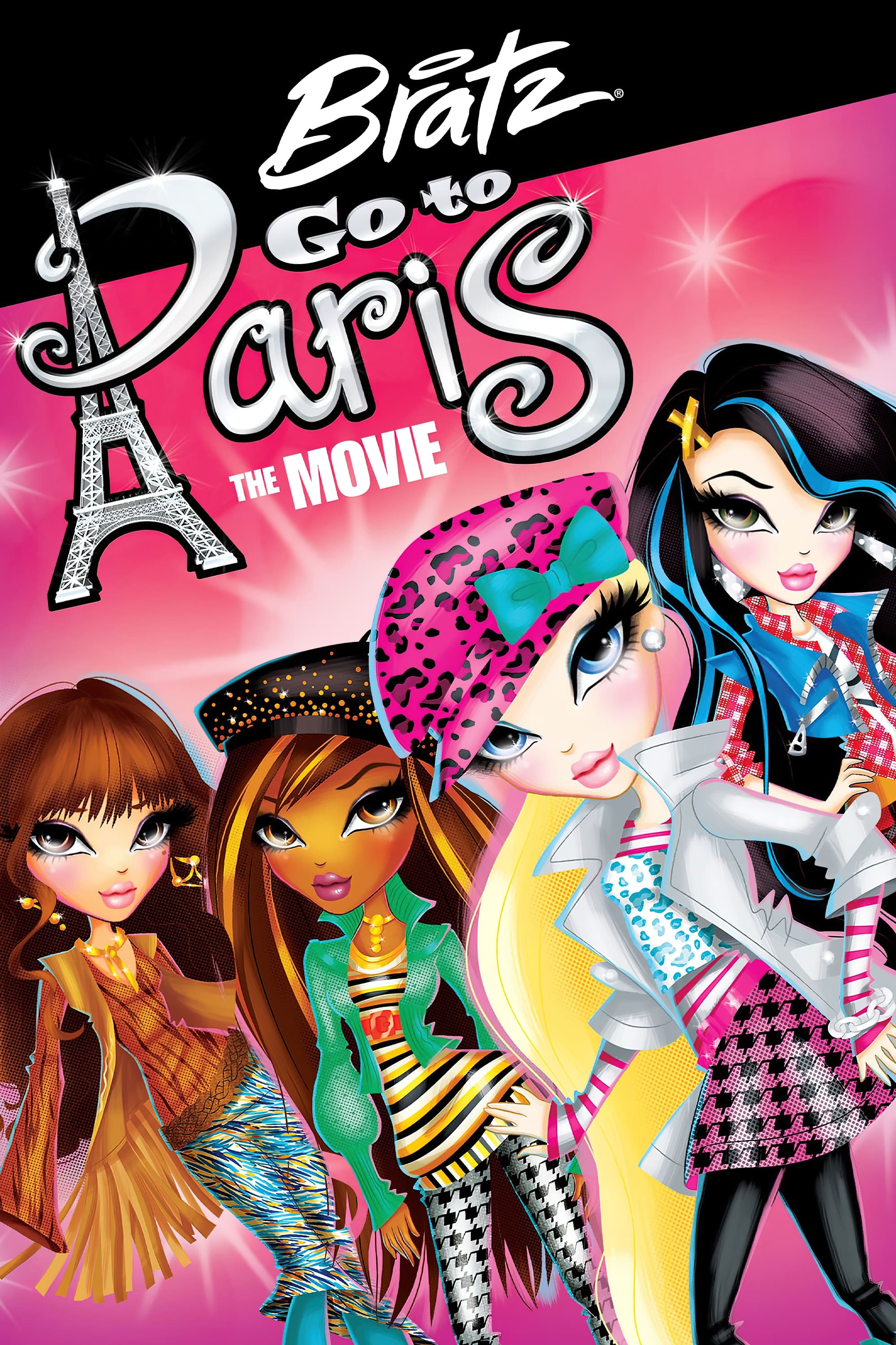 Постер Bratz: Go to Paris the Movie